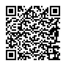 QR-code voor telefoonnummer +19897262835