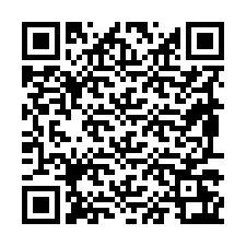 QR Code pour le numéro de téléphone +19897263161