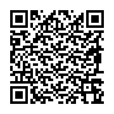 Codice QR per il numero di telefono +19897264844