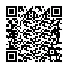 Código QR para número de teléfono +19897265472