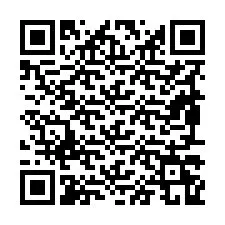 QR-code voor telefoonnummer +19897269485