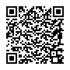 Codice QR per il numero di telefono +19897340141