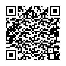 Codice QR per il numero di telefono +19897340147