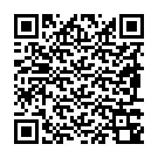 Codice QR per il numero di telefono +19897340434