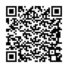 Codice QR per il numero di telefono +19897340634