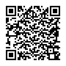 Kode QR untuk nomor Telepon +19897340689