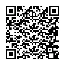 Codice QR per il numero di telefono +19897340757