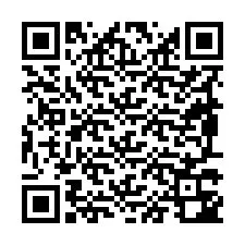 Codice QR per il numero di telefono +19897342124