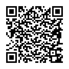 QR kód a telefonszámhoz +19897342143