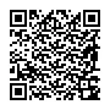 Codice QR per il numero di telefono +19897342175