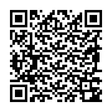 Codice QR per il numero di telefono +19897342244