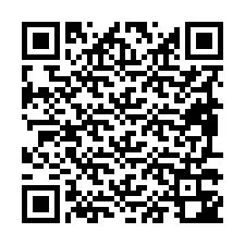 Codice QR per il numero di telefono +19897342253