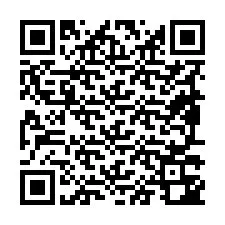 QR-koodi puhelinnumerolle +19897342329