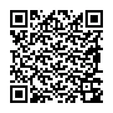 QR-koodi puhelinnumerolle +19897342364