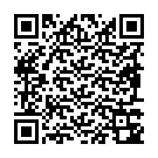Codice QR per il numero di telefono +19897342416