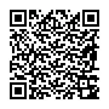 Código QR para número de teléfono +19897342475