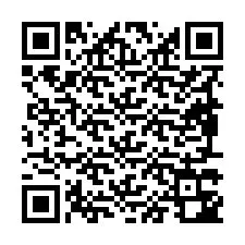 QR-koodi puhelinnumerolle +19897342486
