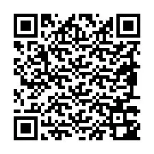 Codice QR per il numero di telefono +19897342588