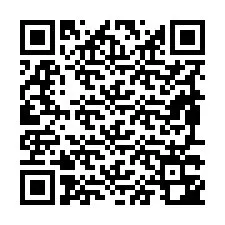 QR-koodi puhelinnumerolle +19897342615