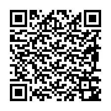 QR-code voor telefoonnummer +19897342624