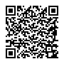 Código QR para número de telefone +19897342628