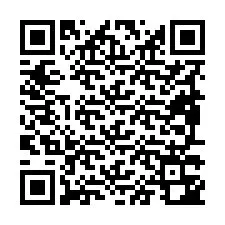 Codice QR per il numero di telefono +19897342633