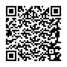 Código QR para número de telefone +19897342700