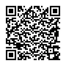 Código QR para número de teléfono +19897342864