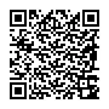 QR-code voor telefoonnummer +19897342874