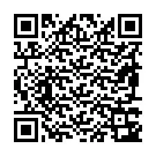 Código QR para número de teléfono +19897343485