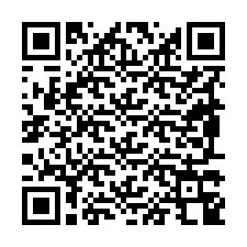 QR Code สำหรับหมายเลขโทรศัพท์ +19897348434