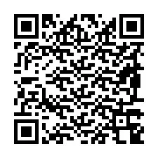 Codice QR per il numero di telefono +19897348825