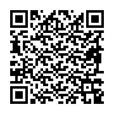 Codice QR per il numero di telefono +19897349447