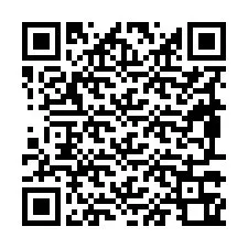 Código QR para número de teléfono +19897360020