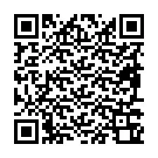 Codice QR per il numero di telefono +19897360213