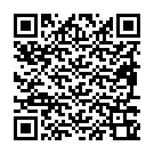 Código QR para número de teléfono +19897360243