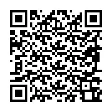 Código QR para número de telefone +19897360313