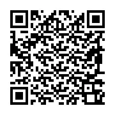 QR-koodi puhelinnumerolle +19897360315