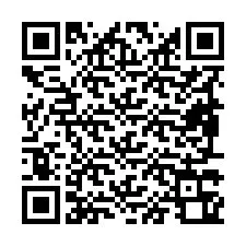 Código QR para número de teléfono +19897360497