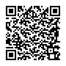 Código QR para número de teléfono +19897360574