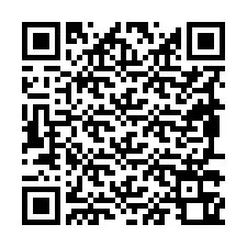 QR-code voor telefoonnummer +19897360644