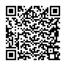 Código QR para número de teléfono +19897360660