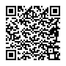 Codice QR per il numero di telefono +19897360687