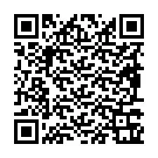 QR Code pour le numéro de téléphone +19897361062