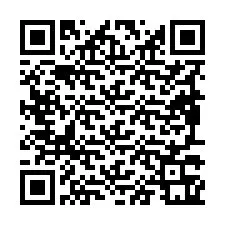 QR-koodi puhelinnumerolle +19897361116