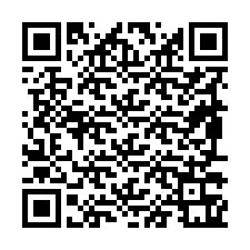 Codice QR per il numero di telefono +19897361291