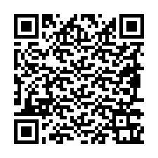 Codice QR per il numero di telefono +19897361638