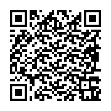 Codice QR per il numero di telefono +19897361876