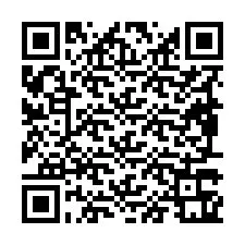QR kód a telefonszámhoz +19897361892