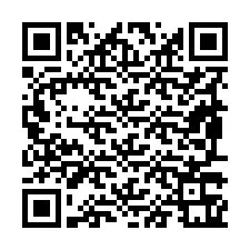 Código QR para número de teléfono +19897361935